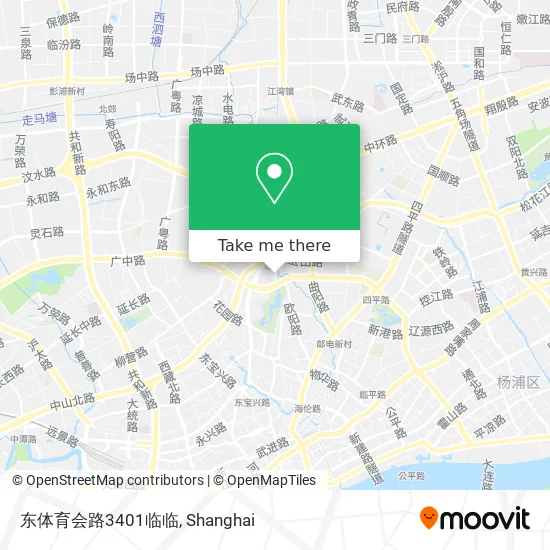 东体育会路3401临临 map