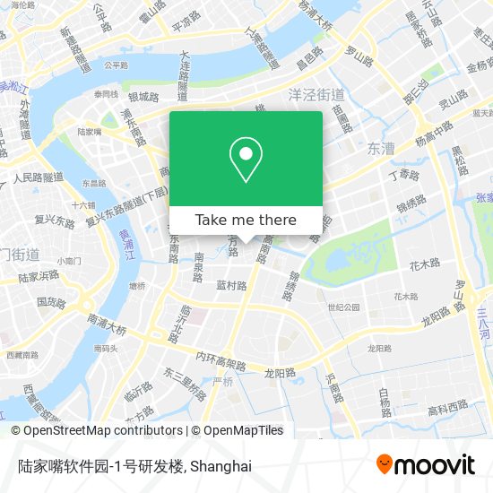 陆家嘴软件园-1号研发楼 map