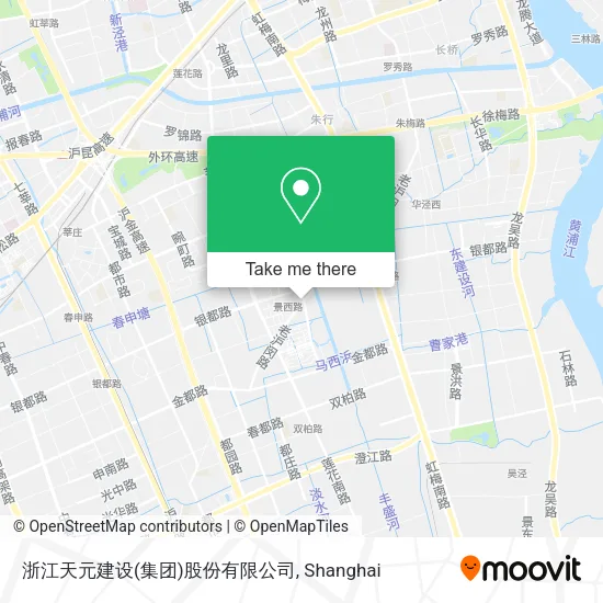 浙江天元建设(集团)股份有限公司 map