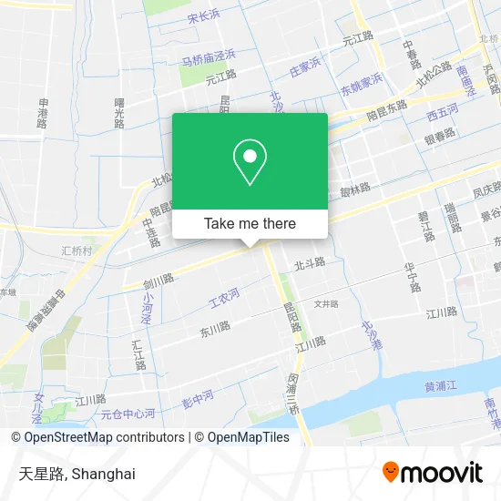 天星路 map