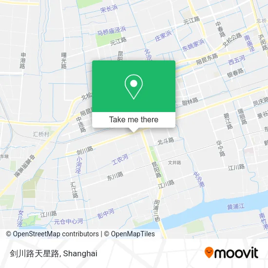 剑川路天星路 map