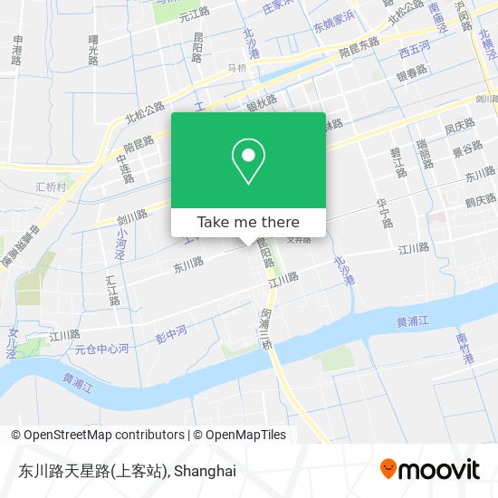 东川路天星路(上客站) map
