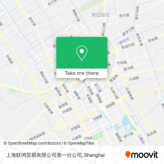 上海联鸿贸易有限公司第一分公司 map