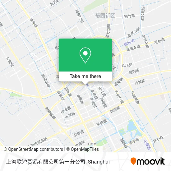上海联鸿贸易有限公司第一分公司 map