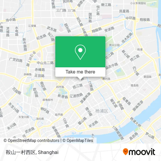 鞍山一村西区 map