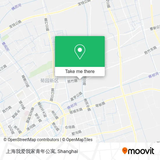 上海我爱我家青年公寓 map