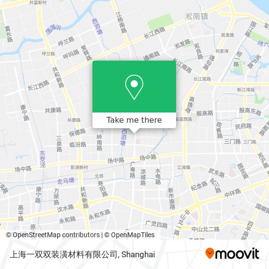 上海一双双装潢材料有限公司 map