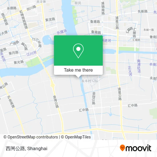 西闸公路 map