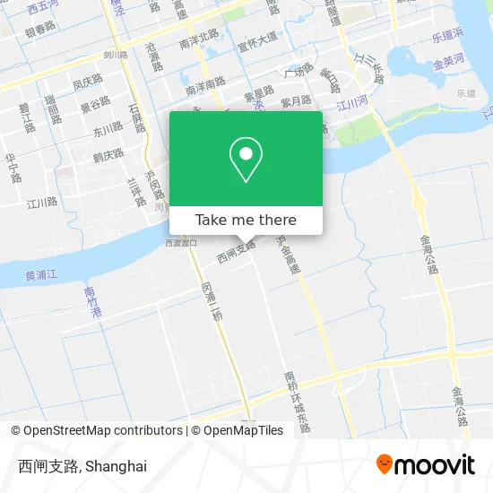 西闸支路 map