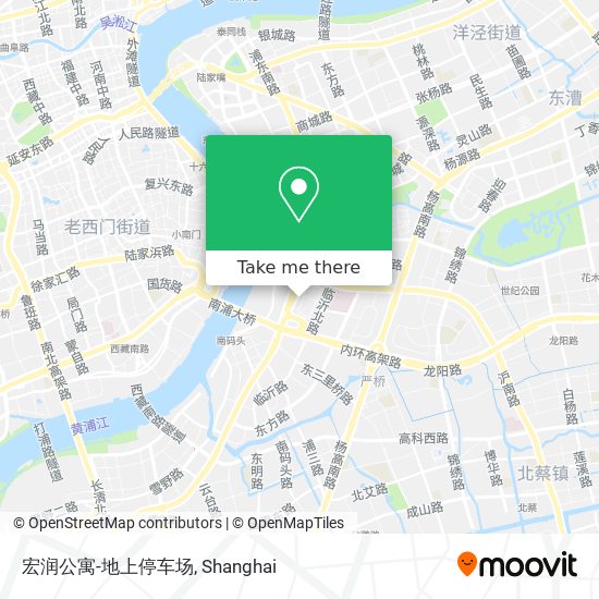 宏润公寓-地上停车场 map