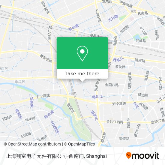 上海翔富电子元件有限公司-西南门 map