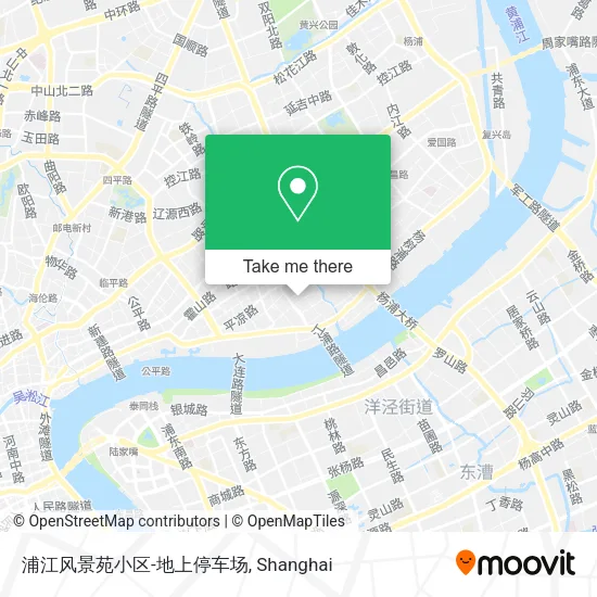 浦江风景苑小区-地上停车场 map