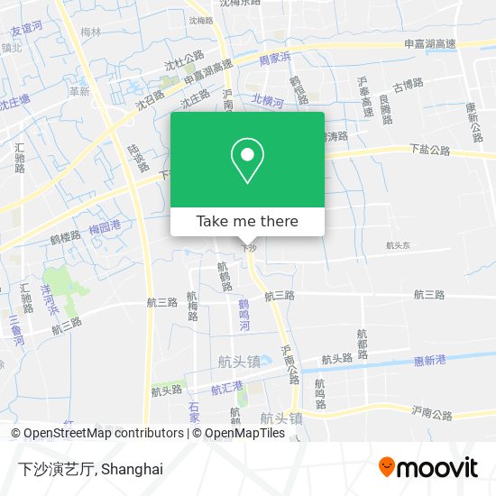下沙演艺厅 map