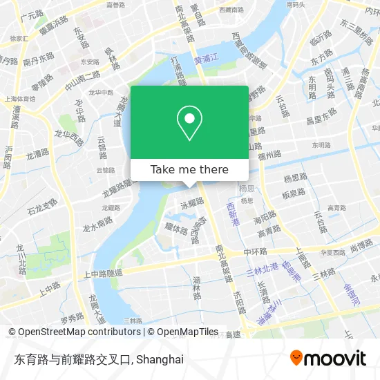 东育路与前耀路交叉口 map