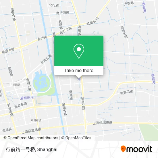 行前路一号桥 map