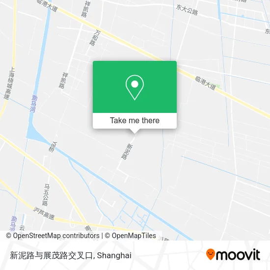 新泥路与展茂路交叉口 map