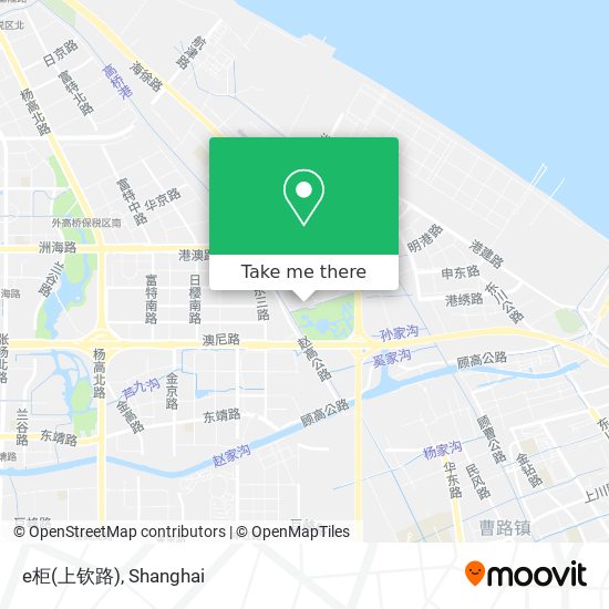 e柜(上钦路) map