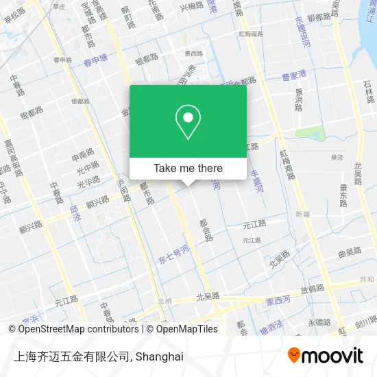 上海齐迈五金有限公司 map