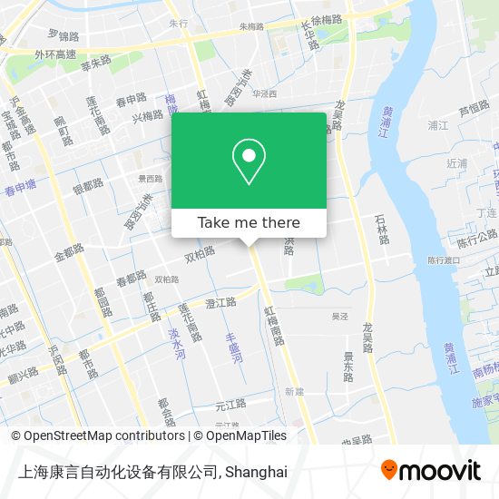 上海康言自动化设备有限公司 map