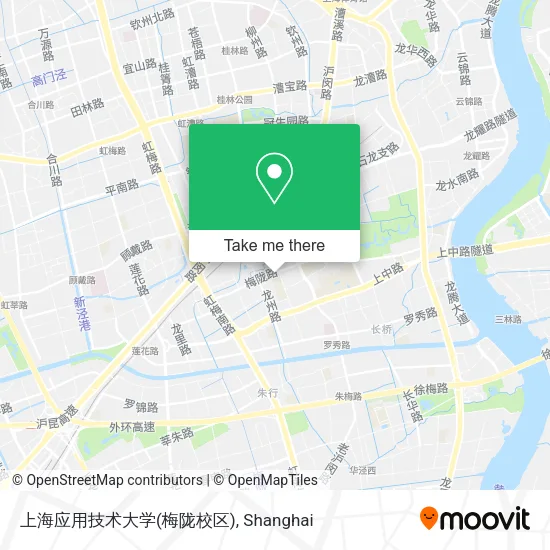 上海应用技术大学(梅陇校区) map