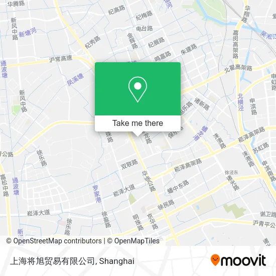 上海将旭贸易有限公司 map