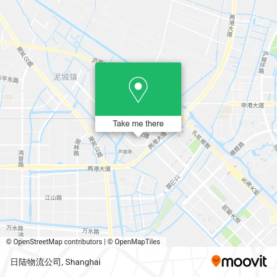 日陆物流公司 map
