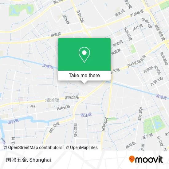 国强五金 map