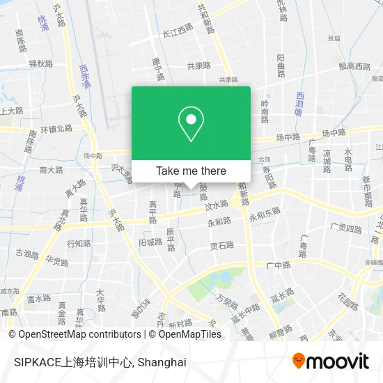 SIPKACE上海培训中心 map