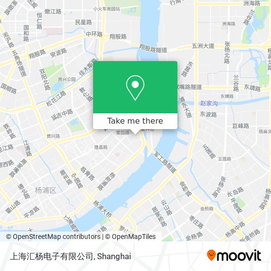 上海汇杨电子有限公司 map