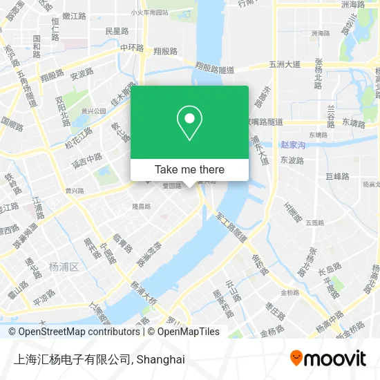 上海汇杨电子有限公司 map