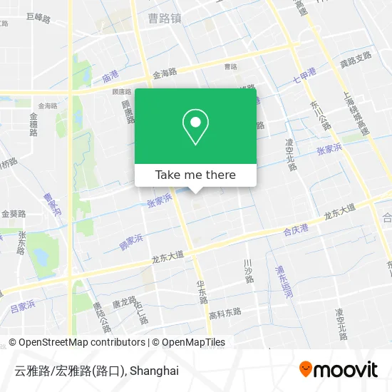 云雅路/宏雅路(路口) map