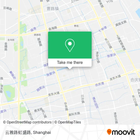 云雅路虹盛路 map