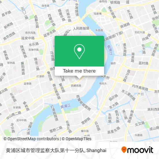 黄浦区城市管理监察大队第十一分队 map