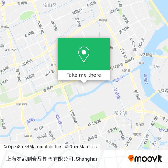 上海友武副食品销售有限公司 map