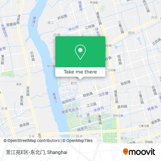 景江苑E区-东北门 map