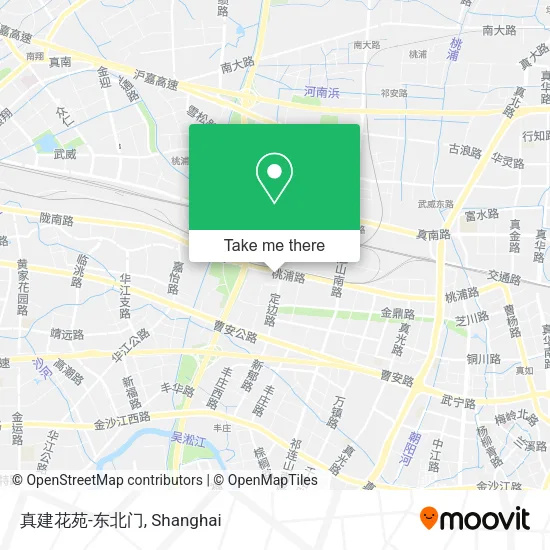 真建花苑-东北门 map