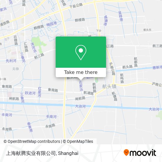 上海献腾实业有限公司 map
