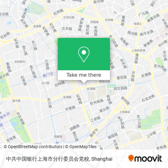 中共中国银行上海市分行委员会党校 map
