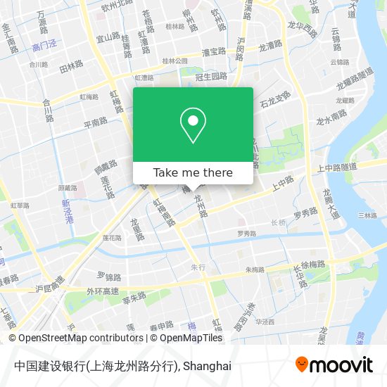 中国建设银行(上海龙州路分行) map