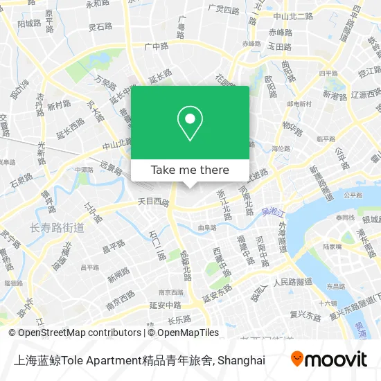 上海蓝鲸Tole Apartment精品青年旅舍 map
