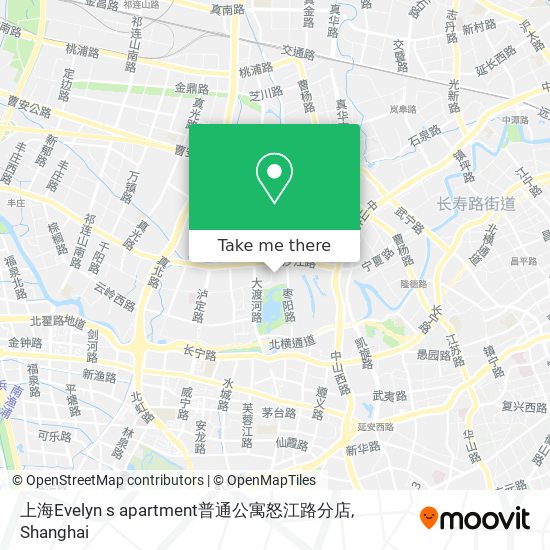 上海Evelyn s apartment普通公寓怒江路分店 map