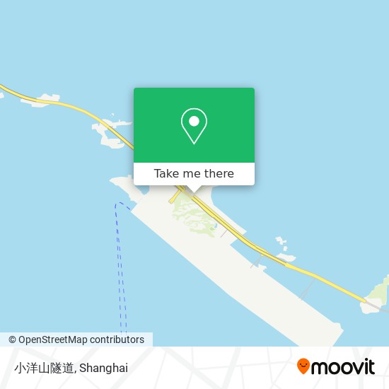 小洋山隧道 map