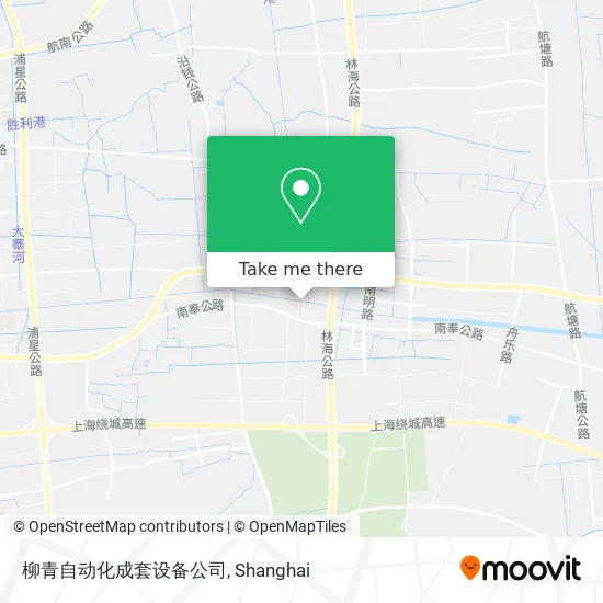 柳青自动化成套设备公司 map