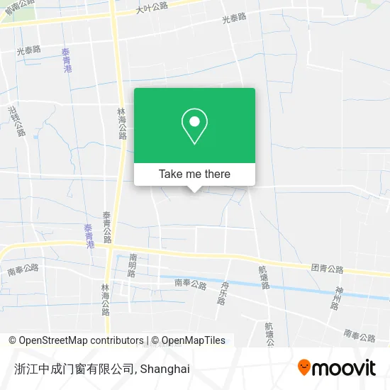 浙江中成门窗有限公司 map