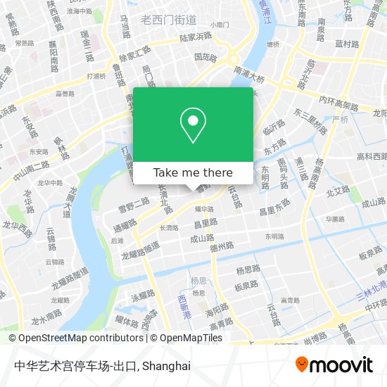中华艺术宫停车场-出口 map