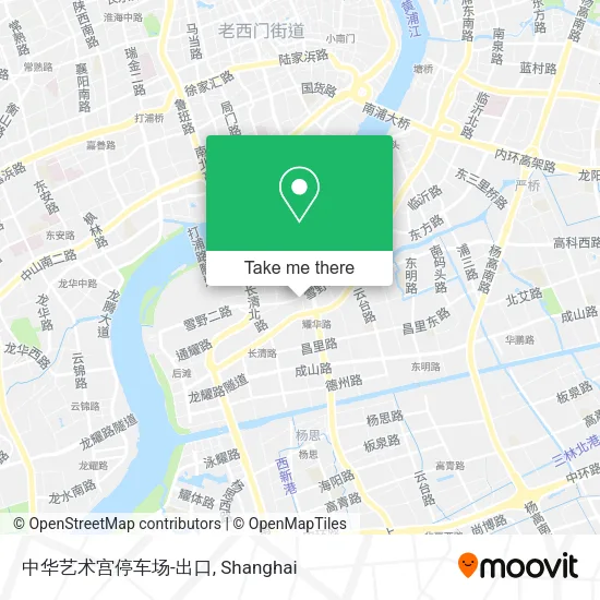 中华艺术宫停车场-出口 map