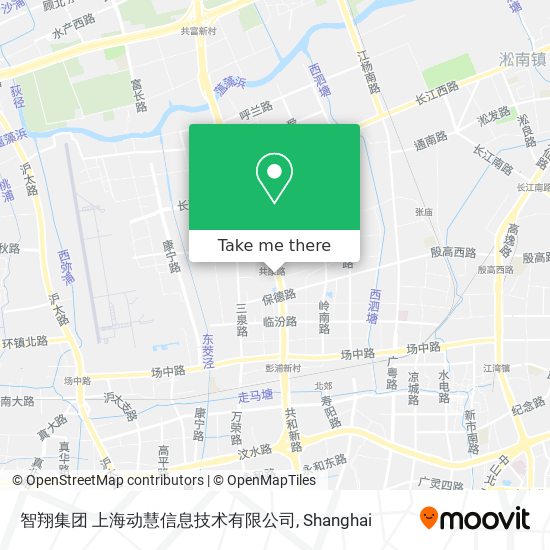 智翔集团 上海动慧信息技术有限公司 map