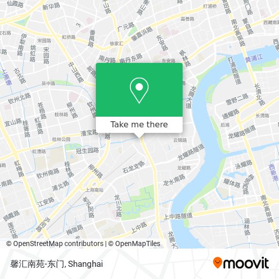 馨汇南苑-东门 map