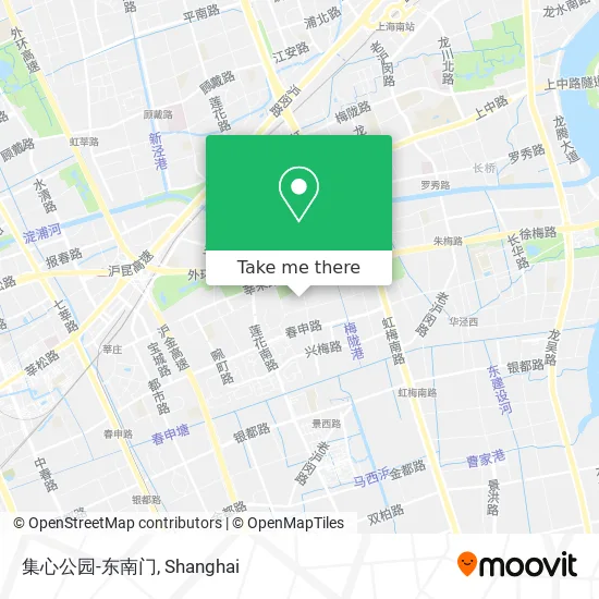 集心公园-东南门 map