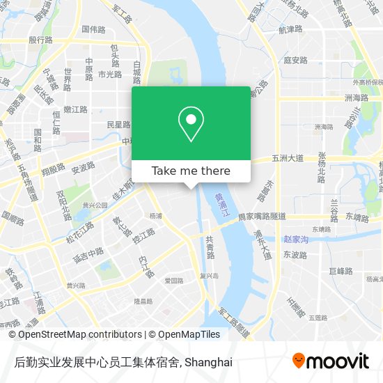 后勤实业发展中心员工集体宿舍 map